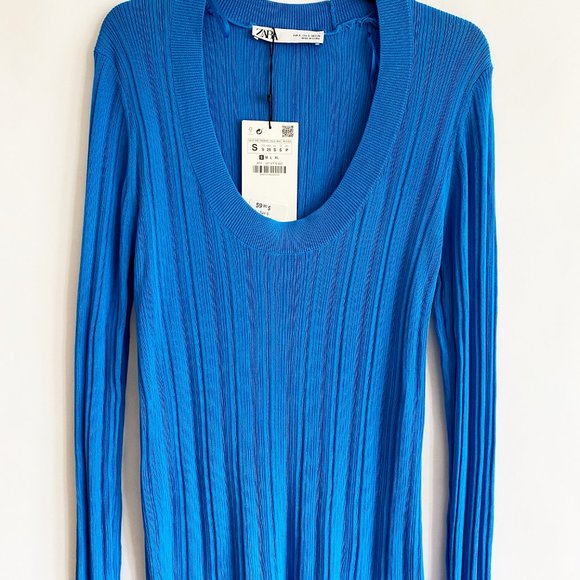 NEW WITH TAGS: Zara Tunic Top - Size: Small - Picture 2 of 3